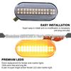 Volkswagen Bora Jetta Golf LED Flowing Water Fender Turn Signal Side Light Connector