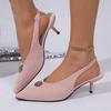 Fashion Women's Shoes Pointed Toe Muller Super Soft Internet Celebrity Going Out Sandals