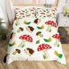 Cartoon Hedgehog King Queen Duvet Cover Rainbow Iridescent Bedding Set For Kids Girls Boys Starry Sky Animal 2/3PCS Quilt Cover