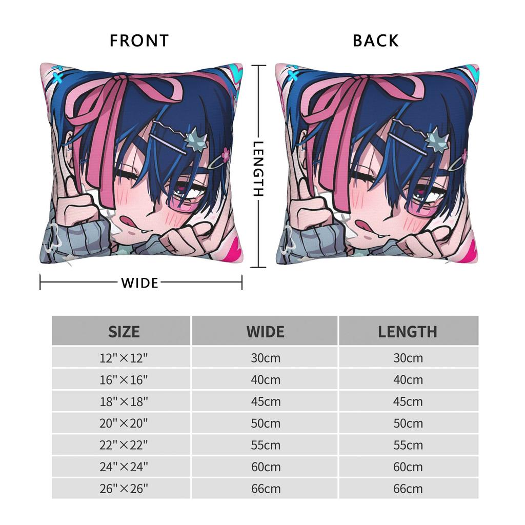 Pillow Cover Alien Stage Mizi Till Ivan Kawaii Pillow Case For Sofa Bedroom Home Decor Pillowcases
