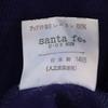 Santa Fe 90s Made In Japan Old Long Sleeve Trainer 4 Purple Navy Sweat Men's Used