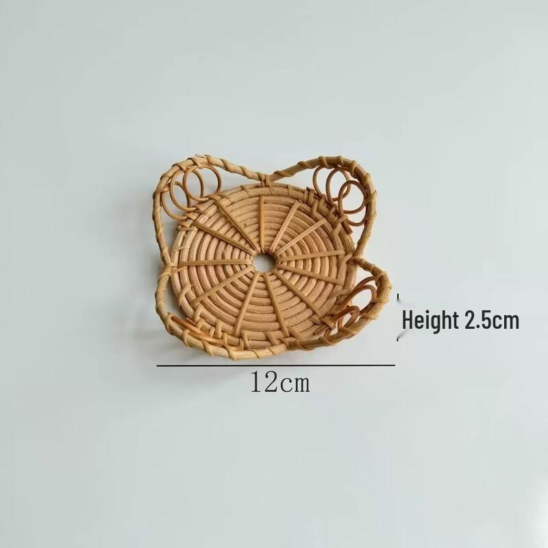 Woven Bamboo Storage Baskets Set