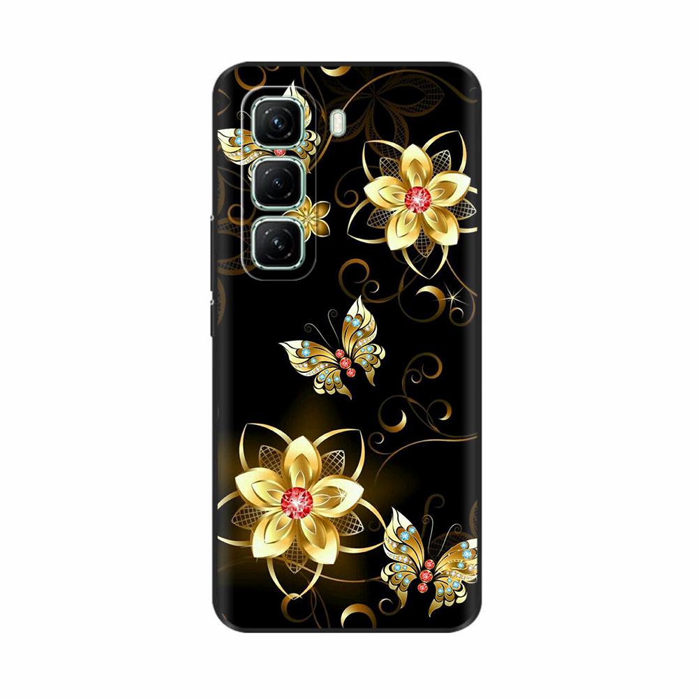 For Infinix Hot 50 Pro Plus Case Hot50 Pro Cute Soft Silicone Phone Cases Cover For Infinix Hot 50 4G 5G Case Protective Fundas