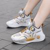 Kids Basketball Shoes 2026 Breathable Mesh Anti-Slip Soft Sole Durable Sport Sneakers Boys