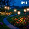 D5 2PCS Outdoor Solar Lamp Landscape Street Lights Intelligent Light Control Home Garden Solar Lamp External Ambiance Lighting
