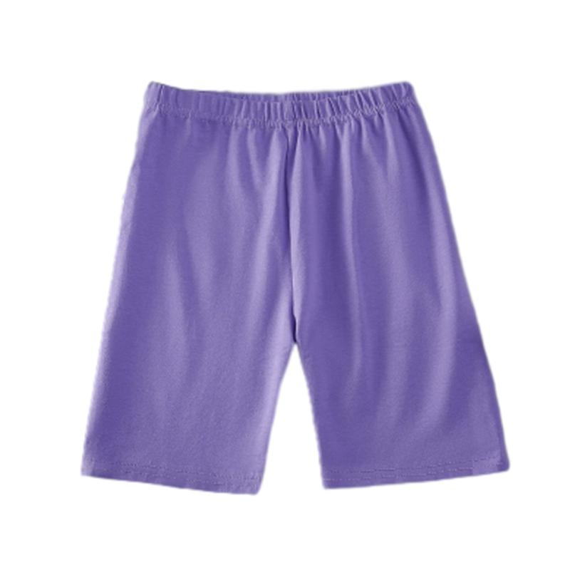 Dívčí sportovní šortky Krátké legíny Cyklistické šortky Jednobarevné Dětské šortky
