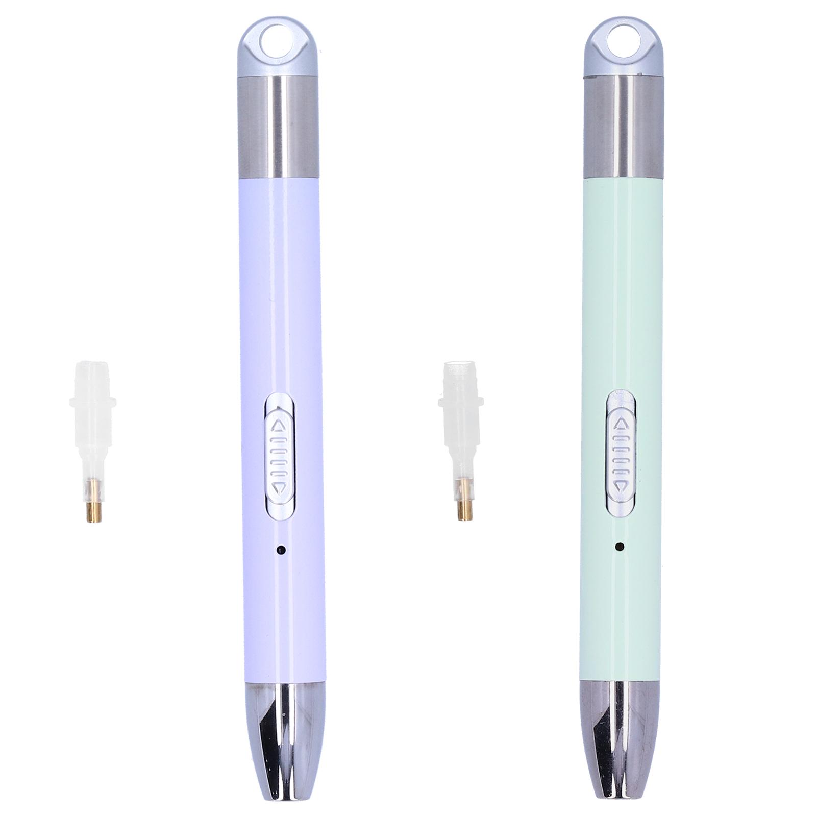 

Diamond Painting Pen with Light Head USB Rechargeable DIY Craft Tools CrossStitch Accessories Matcha Green Matcha Green