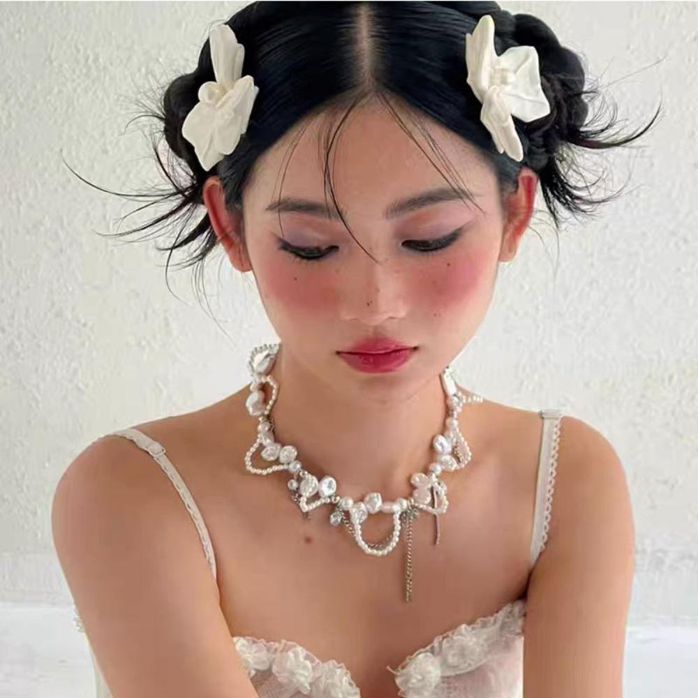 Irregular Advanced Sensory Clavicular Chain Personality Winding Choker  Women