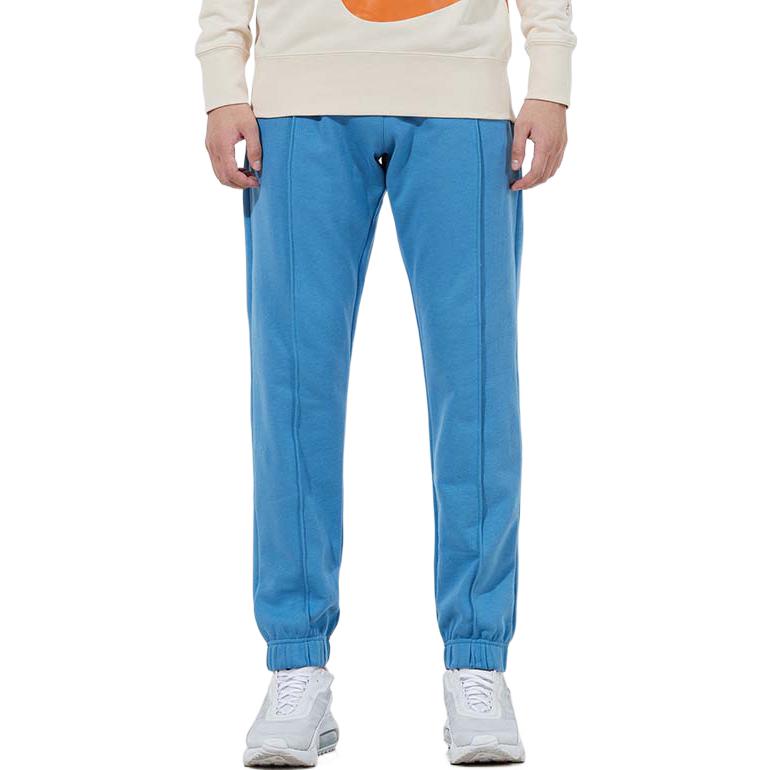 Nike Lebron Fitted Fleece-Lined Knit Joggers Men Bottoms Blue DA6705-469