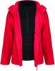 Men's Classic Waterproof 3-in-1 Jacket (TRA150) Red