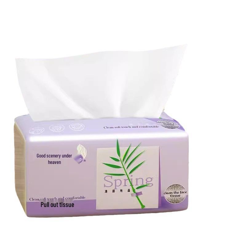 Haojing Tianxia 4-Ply Embossed Paper Towels, 420 Sheets, Facial Tissues, Large Family Value Pack Household Napkins.