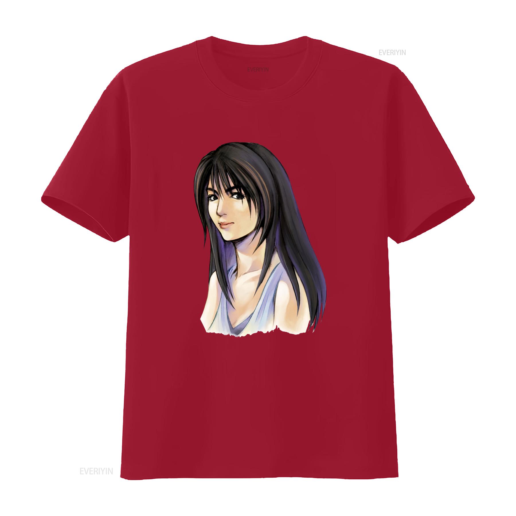 Rinoa Ff8 Viii Premium T Shirt with Vectorized Design for Women vintage Washed Stylish Stretched Comfortable Unisex fashion S