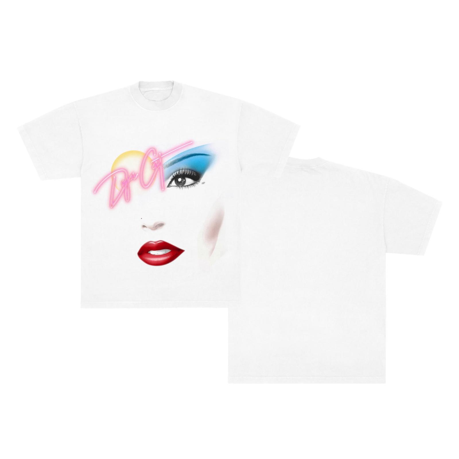 

Модная рабочая одежда с короткими рукавами и круглым вырезом, топы с принтом для детских летних топов 160 белый