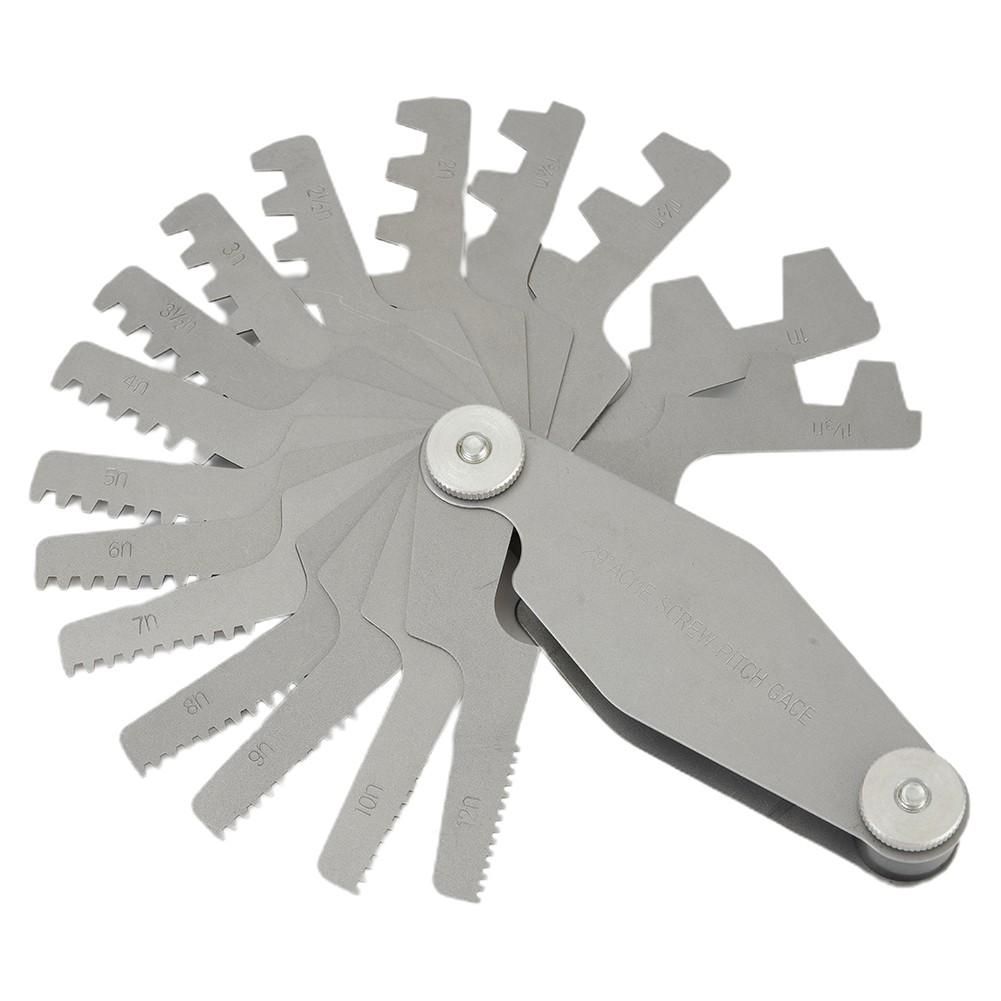 16 Blade ACME Pitch Gauge 29 Degree Angle Thread 1n - 12n