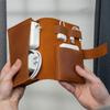 Travel Cable Organizer PU Leather Shockproof Protective Cable Organizer Large Capacity Portable Travel Organizer For SD Card