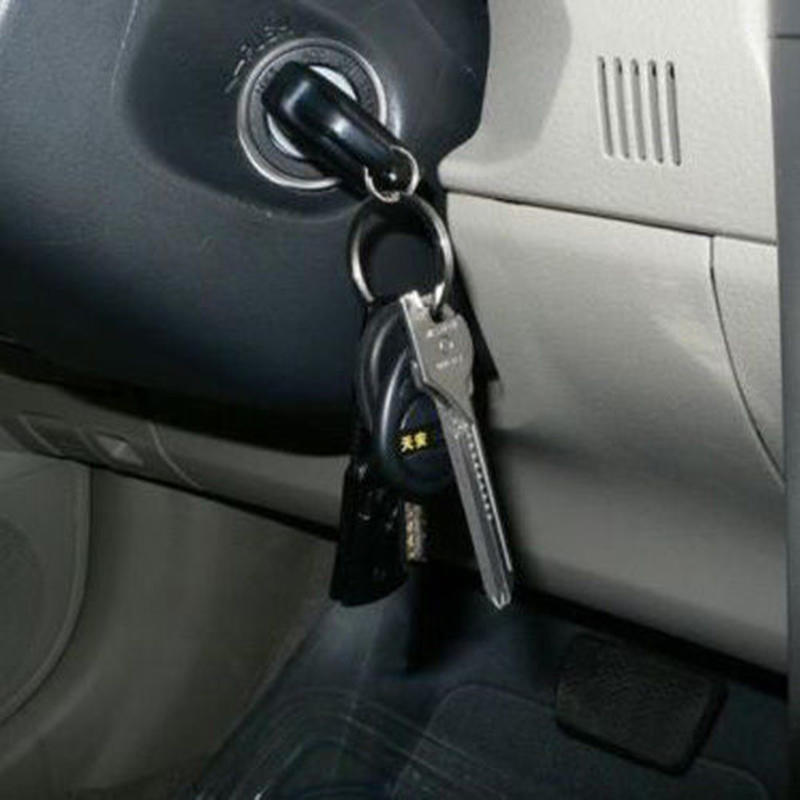 Popular 6 în 1 de buzunar EDC breloc chei de supraviețuire Deschizător Camping Multi Tools 2017 pe mașină