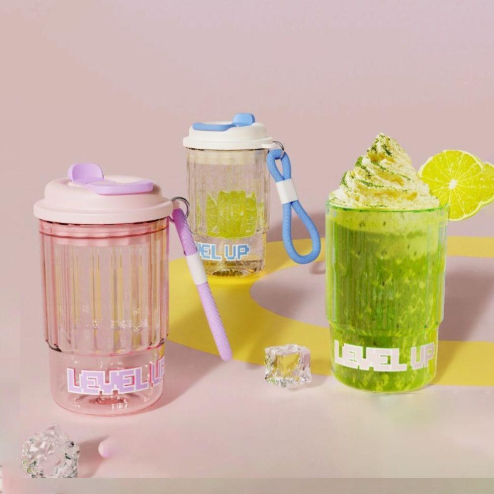

With Rope Sippy Cup Seal Double Drinking Cup New Plastic Cup