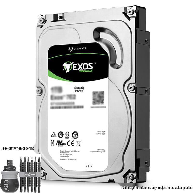

Seagate Exos 16TB Enterprise Hard Drive