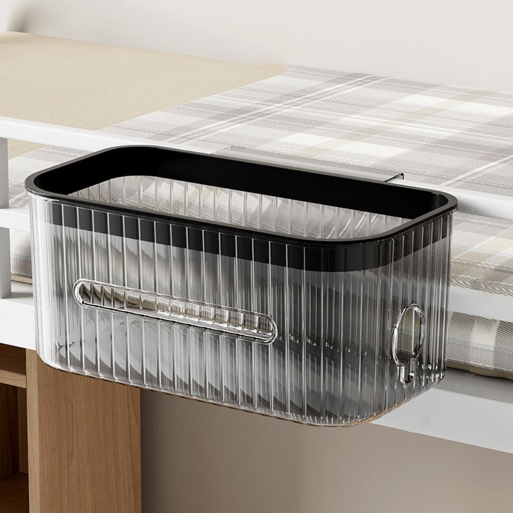 Large Capacity Bedside Storage Basket Square Sundries Rack Stationery Storage Box  Bedroom