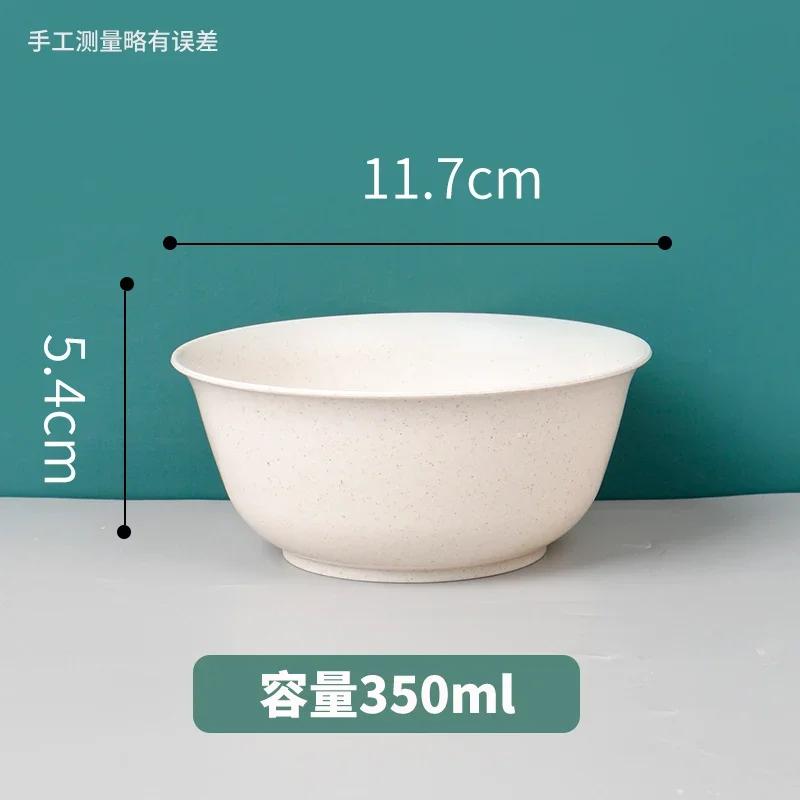 25PCS Disposable Rice Husk Bowl Thickened and Hard Food Grade Biodegradable Household Rice Bowl