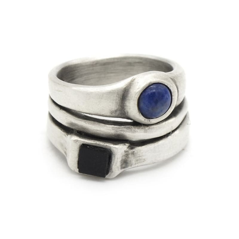 ODDCOLLET Be one ring 002 (lapislazuli)