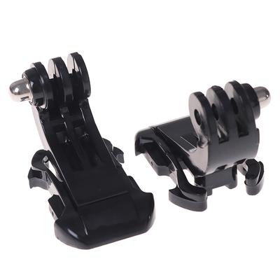 2 Pcs J-Hook Buckle Surface Mount Accessories Action Camera Helmet Fixed Base