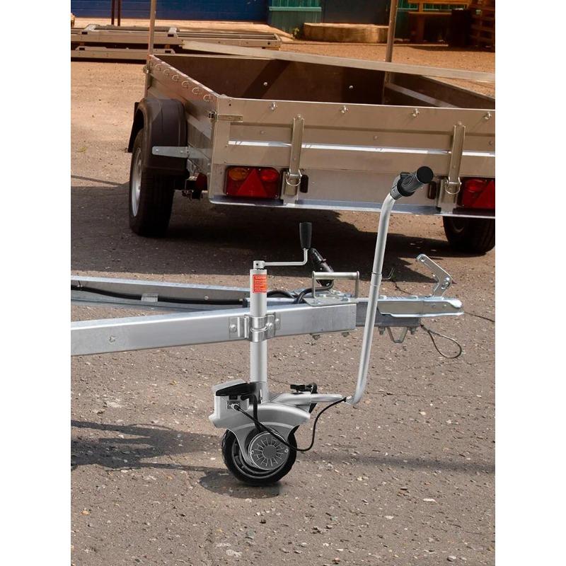 Anhänger Elektrisch Motorisierter Stützrad Mover 350W 12V Wohnwagen Boot Rad Dolly Nutzfahrzeug SUV Leistung 2270KG Fahrzeuglast