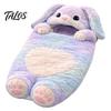 Toddlers Sleep Sack Plush Rabbit Envelope Sleeping Bag for Kids, Winter Bunny Boys Girls Slumber Bag, Fuzzy Durable Nap