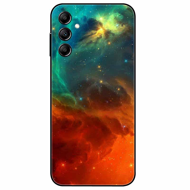 Silicone Phone Case For Samsung Galaxy A54 5G A34 A14 A24 Cover TPU Protective Soft Cat Para Funda for SAMSUNG A54 A 54 Fashion