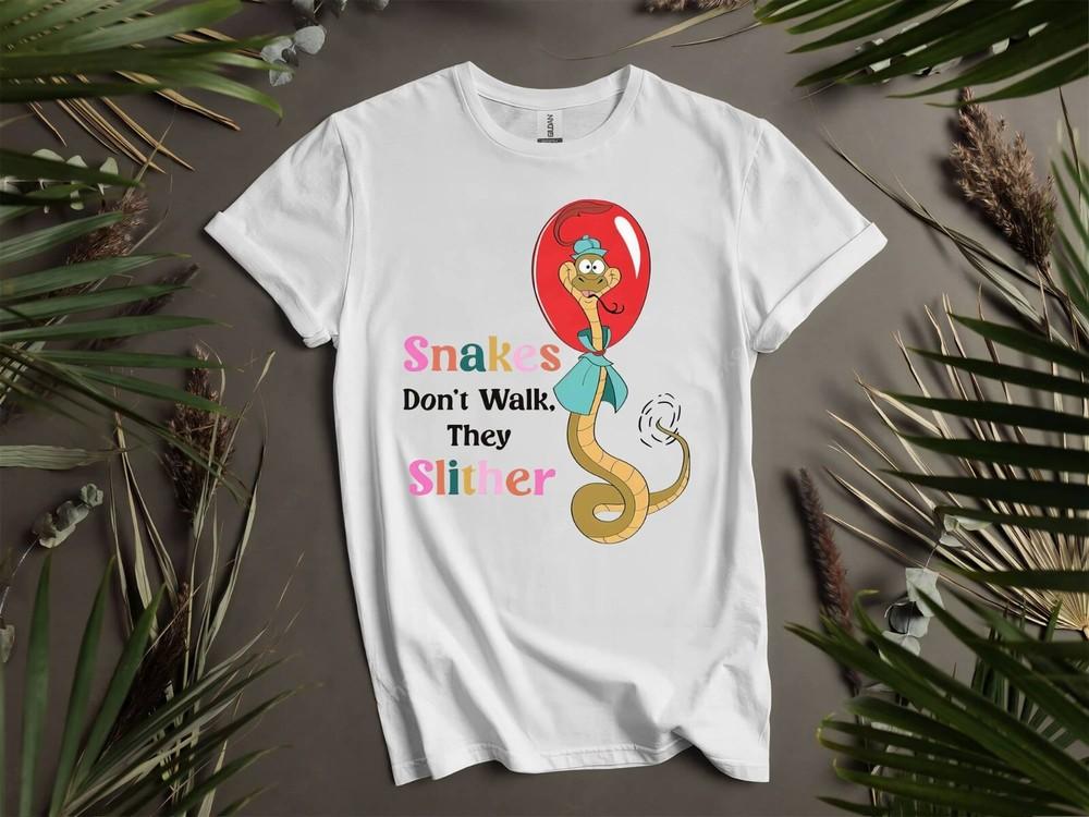 

Funny Sir Hiss Snakes Don t Walk T-shirt T shirt Men Women Unisex Tshirt K492 3XL