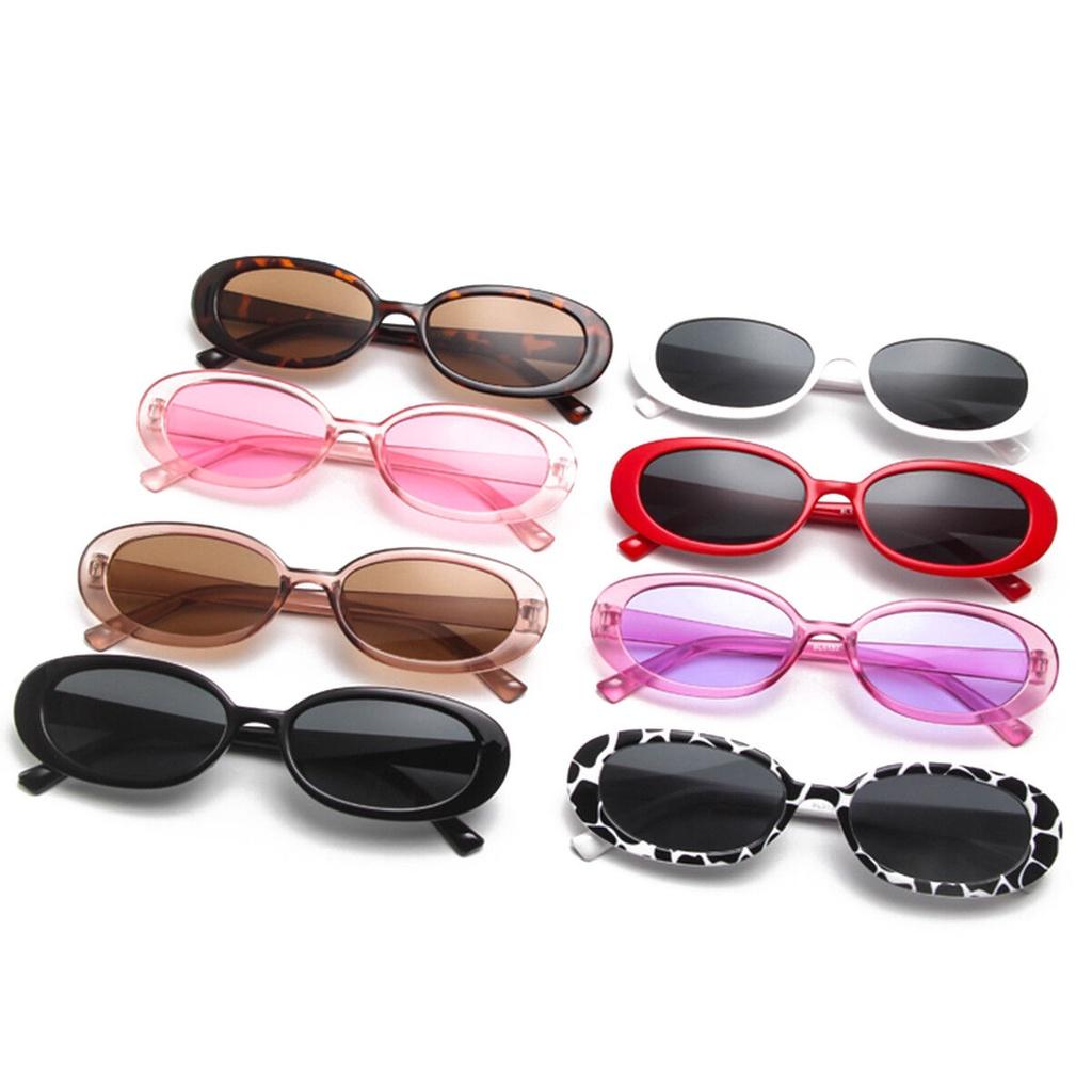 Fashion Women Oval Frame Sunglasses Small Glasses Ladies Retro Sun Glasses With Premium Quality Materials