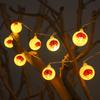 1PC 20 LED Halloween Eyeball String Lights Indoor Atmosphere Decorative Light Suitable For Halloween Party Home Decoartion