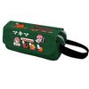 Chainsaw Man Pencil Case Cartoon Anime Stationery Organizer Double Zipper Large Capacity Students