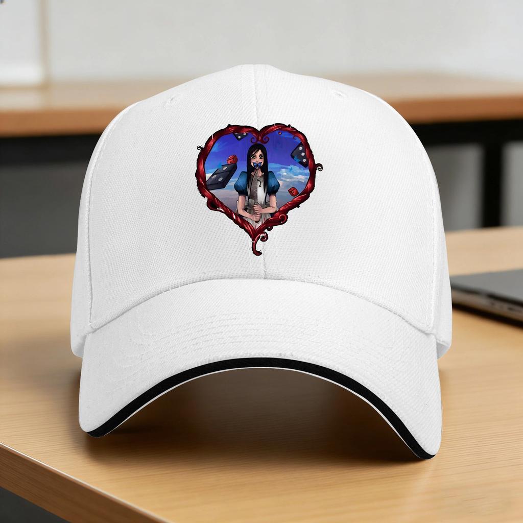 Game AAlice Madness Returns Baseball Cap yk Cool Women Unisex Trucker Hat Sunscreen Print Kpop Rock Baseball Caps