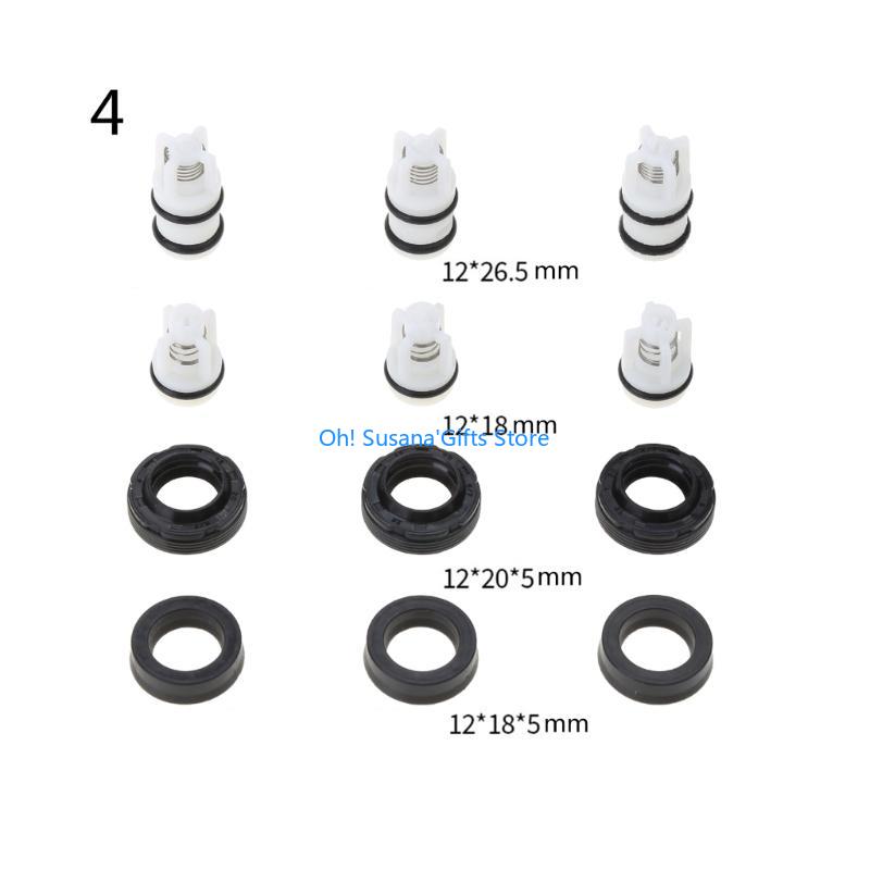 090D High Pressure Washer Head Repair Parts Accessories Seal Oil Check Valves