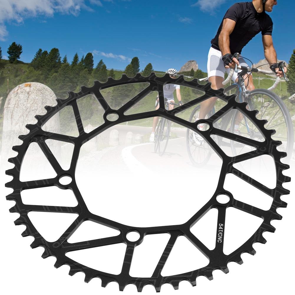     Light   Bike   &amp; Negative Teeth Single Chainring 130BCD Chain Wheel   Accessory(52T )