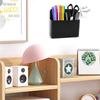 Magnetisk pennhållare Magnetisk mugghållare Skåpsorganisatör Kylskåpspennhållare Med starka magneter Förvaringshållare för whiteboard-pennor