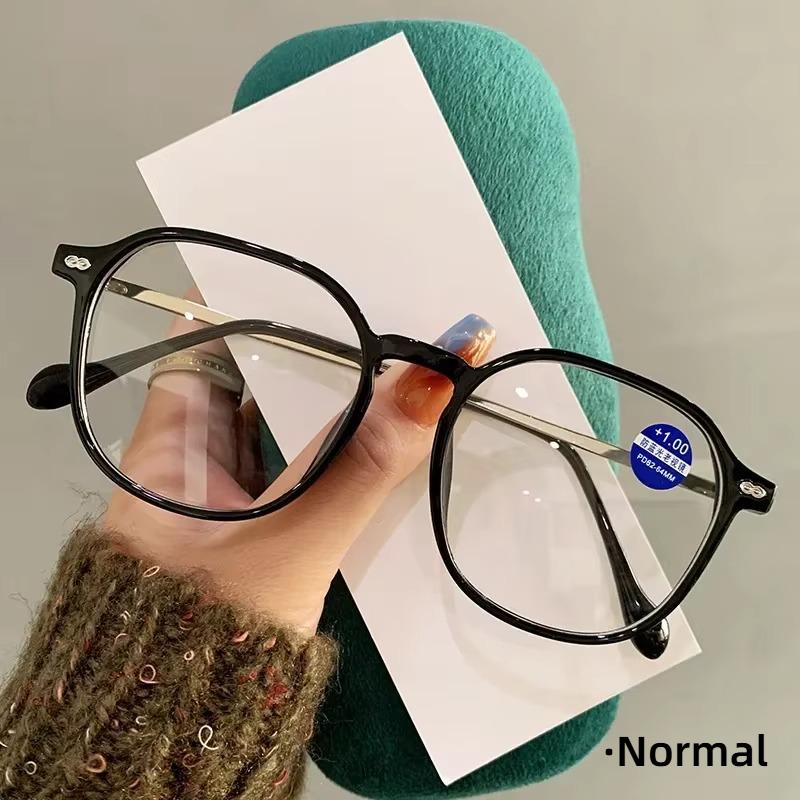 Hd Reading Eyeglasses Blue Light Blocking Ultra Light Unisex Eyewear Far Sight Glasses Fashion Multifocal Presbyopia Eyeglasses
