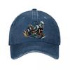 Adventure Sport Motorcycle Vector Fu  New Vintage Washed Cotton Baseball Cap Sun Hats