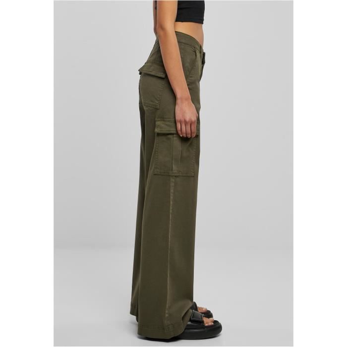 Pantalon Cargo Large Taille Haute Femme Urban Classics
