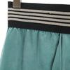 Emporio Armani made in Italy Mini length Balloon skirt 36 Turquoise Women Used