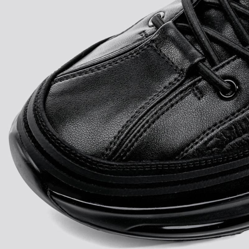 Fashion Casual Men Sneakers Crocodile Pattern Men Sports Shoes Comfortable Working Shoe High Quality Thick Soled Vulcanized Shoe