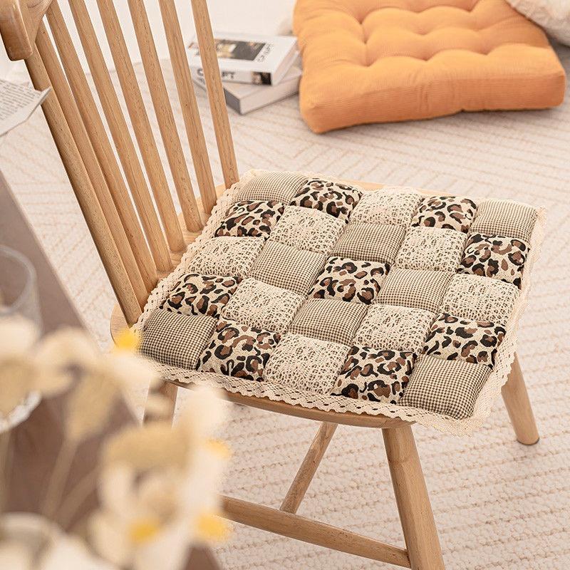 Lace Non-Slip Chair Cushion Pad for Dining and Living Room