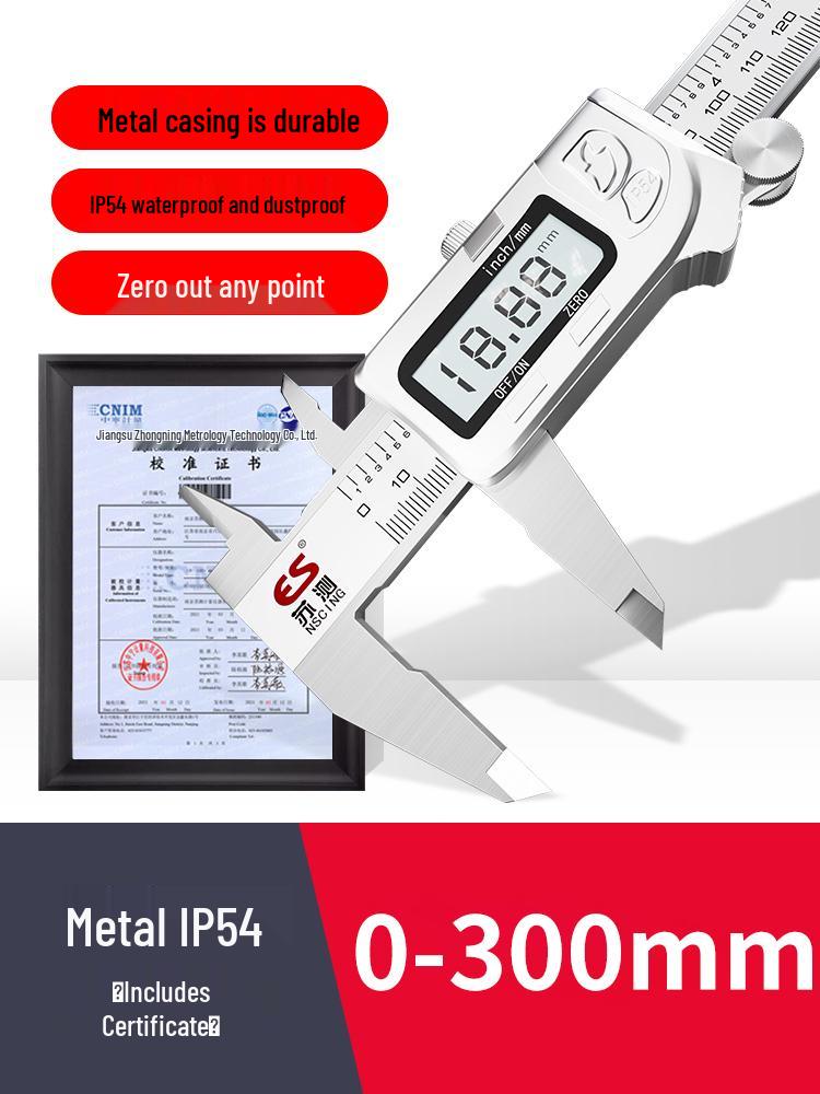 Waterproof Stainless Steel Digital Caliper - 150mm High Precision Measuring Tool