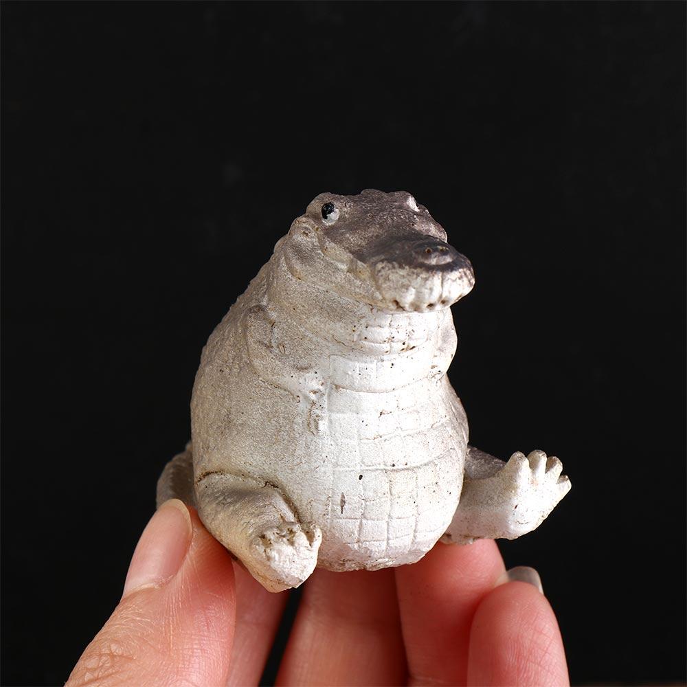 Small Zisha Small Crocodile Cute Crocodile Tea Pet Tea Pet Ornament   Home Decor