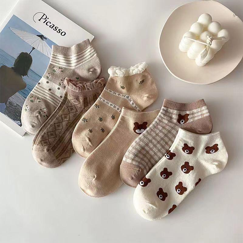 Women's Lace Floral Mesh Ankle Socks - Breathable, Sweet, and Lightweight for Summer