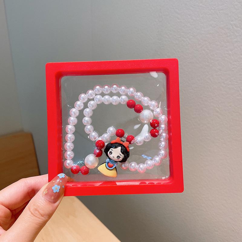 Christmas Kids Ornaments: Cute Tree, Santa Bracelet, Hair Clip & Tie Set – Holiday Gift for Babies