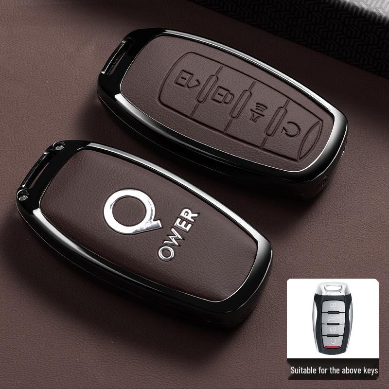 Great Wall Pao Key Cover for King Kong Pao Off-road Pickup and Passenger Versions - Metal Key Bag Buckle Shell