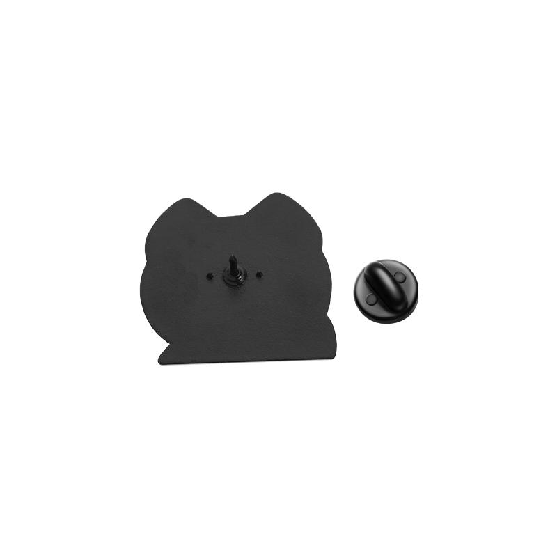 Lucky Cat Enamel Pins Turbo Granny Running Cat Rude Finger Brooches Lapel Badges Clothes Anime Jewelry Gift for Fans Friends