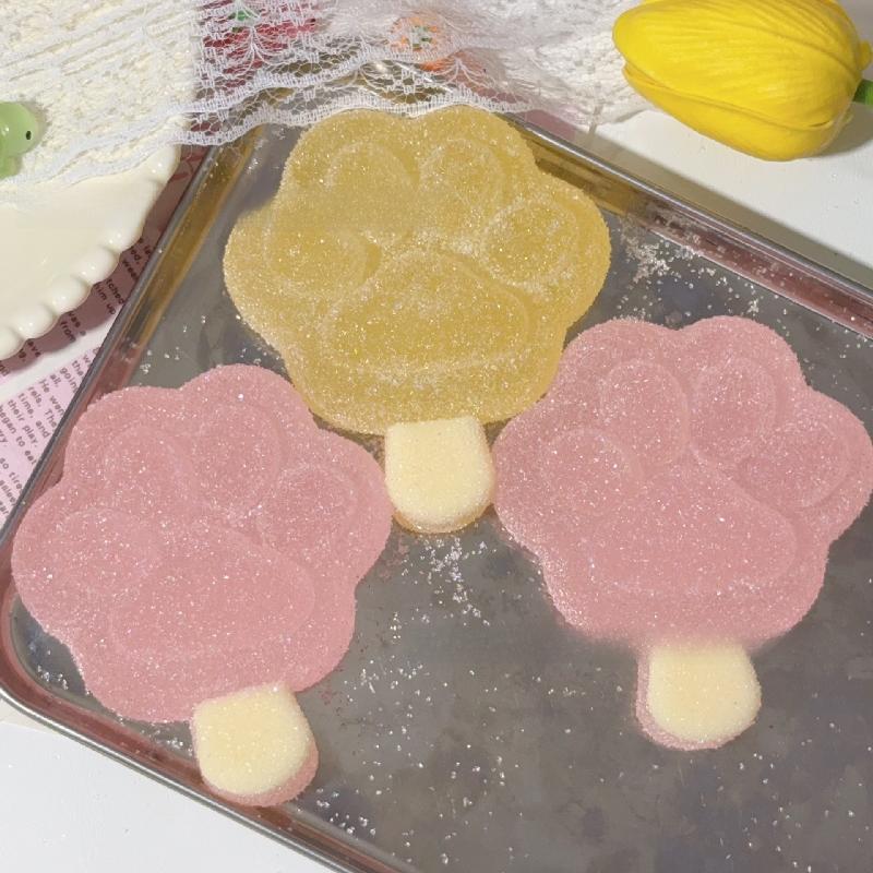 NEW Tabas Squishy Creative Novelty Kawaii Candy Cat Paw Popsicle Ice Cream Soft Sticky Squeeze Fidgeting Kids Toys Girl Gifts